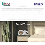 PASEO XOXO Facial Tissue Box  (120 sheets x 4 boxes)