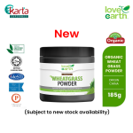 Love Earth Organic Wheatgrass Powder 185g (Clearance Sales – EXP: APR 2026)