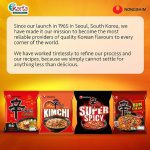 Nongshim Mr. Bibim Instant Noodles Spicy Chicken Flavour (4s x 148g)