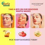KOCOSTAR Waffle Mask Complete Set (38g x 3 pcs)