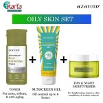 AZARINE 3 PC Bundle - OILY SKIN SET