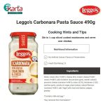 Leggo's Carbonara Pasta Sauce 490g