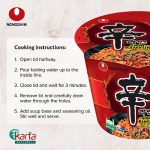 Nongshim Shin Stir Fry Ramyun Bowl 103g