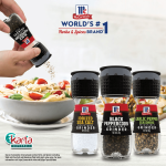 McCormick Iodized Sea Salt Adjustable Grinder (60g)