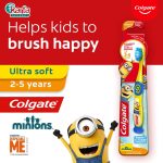 Colgate Kids Minion Toothbrush 2-5 Years (Ultra Soft)