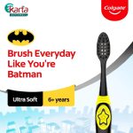 Colgate Kids Batman Ultra Soft Toothbrush Age 6+ Years