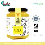 Earth Honey 100% Unprocessed Pure Raw Wild Flower Honey (spreadable cream) 220g