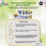 Good Virtues Co. Anti-Bacterial & Hydrating Shower Cream Refill Pack (550ml)