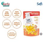 Safi Antibacterial Shower Gel Passion Honey Frost Refill Pack (750g)