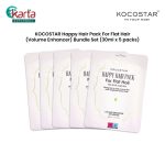 KOCOSTAR Happy Hair Pack For Flat Hair (Volume Enhancer) Bundle Set (30ml x 5 packs)
