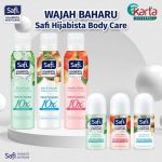 Safi Hijabista Bodycare Antibacterial Deodorant Spray - Healthy White (150ml)