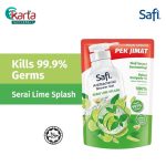 Safi Antibacterial Shower Gel Serai Lime Splash Refill Pack (750g)