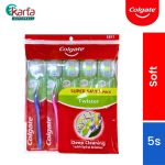 Colgate Twister Toothbrush Valuepack 5s (Soft)