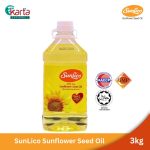 SunLico Sunflower Seed Oil 3kg (Clearance Sales – EXP: APR 2026)