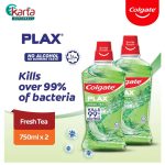 Colgate Plax Fresh Tea Mouthwash Valuepack (750ml x 2)