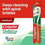 Colgate Twister Toothbrush Valuepack 5s (Medium)