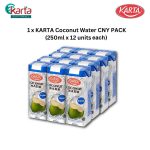 KARTA Coconut Water Air Kelapa CNY PACK 250ml x 12 Units
