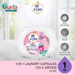 ar FÜM 5-in-1 Laundry Detergent Capsule Rose (12g x 36pcs)