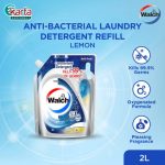 Walch OXI Anti-Bacterial Concentrated Liquid Detergent (Lemon) 2L Refill Pack
