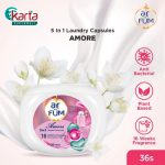 ar FÜM 5-in-1 Laundry Detergent Capsule Amore (12g x 36pcs)