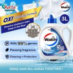 Walch OXI Anti-Bacterial Concentrated Liquid Detergent (Original) 3L Bottle