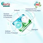 KA 4-in-1  Anti-bacterial Laundry Detergent Capsule (16g x 46pcs)