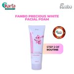 FANBO Precious White Facial Foam 100ml (STEP 2 OF SKINCARE ROUTINE)