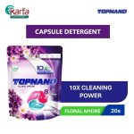 TOPNANO Capsule Detergent Floral Amore Pouch (20pcs)