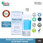 RIVERA Endless Bright Fairness Glow Night Cream 40g (STEP 4 of Brightening Care)