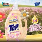 TOP 3-in-1 Liquid Detergent Soft Infusion (3.6kg Bottle)