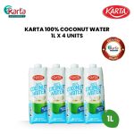 Karta 100% Coconut Water 1L x 4 Units