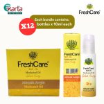 Fresh Care Roll-On Mild Medicated Oil Splash Fruity (10ml) x 12 units bundle