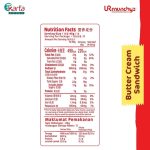 Munchy's Cracker Sandwich Butter Flavoured Cream 540g (Bundle of 2 Packs)