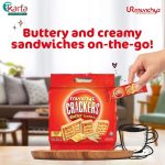 Munchy's Cracker Sandwich Butter Flavoured Cream 540g (Bundle of 2 Packs)