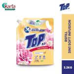 Top 3-in-1 Laundry Liquid Detergent Refill (Soft Infusion) 3.2kg