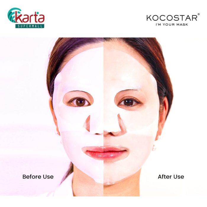 KOCOSTAR a.m Sunday Happy Hydrogel Mask Box (25g x 5 pcs)