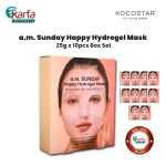 KOCOSTAR a.m Sunday Happy Hydrogel Mask Box (25g x 10pcs)
