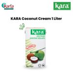 KARA Coconut Cream Santan 1Liter x 3 Units Bundle