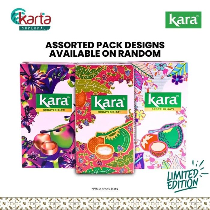 KARA Coconut Cream Santan 1Liter x 3 Units Bundle