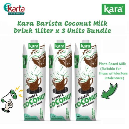 Kara Barista Coconut Milk Drink (1L x 3 Units) Bundle