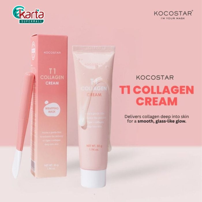 KOCOSTAR T1 COLLAGEN CREAM (Collagen Powder 65%) 50g