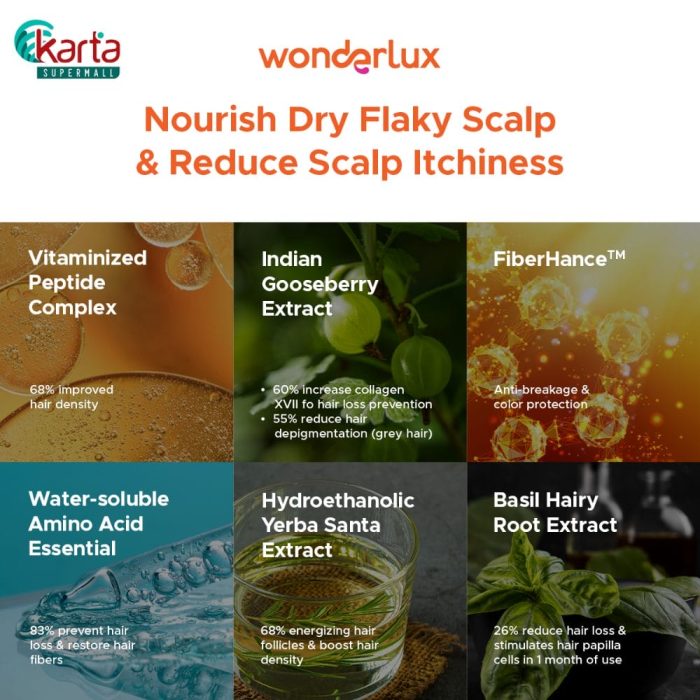 WONDERLUX Hair Fall Treatment Scalp Serum 75ml (Hold My Strands!)