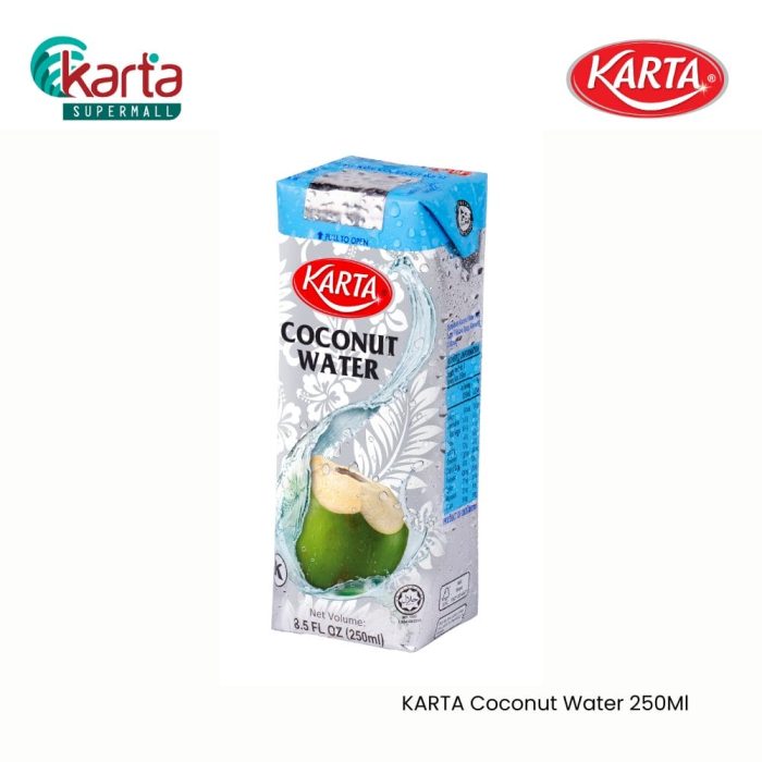KARTA Coconut Water 250ml x 6 units