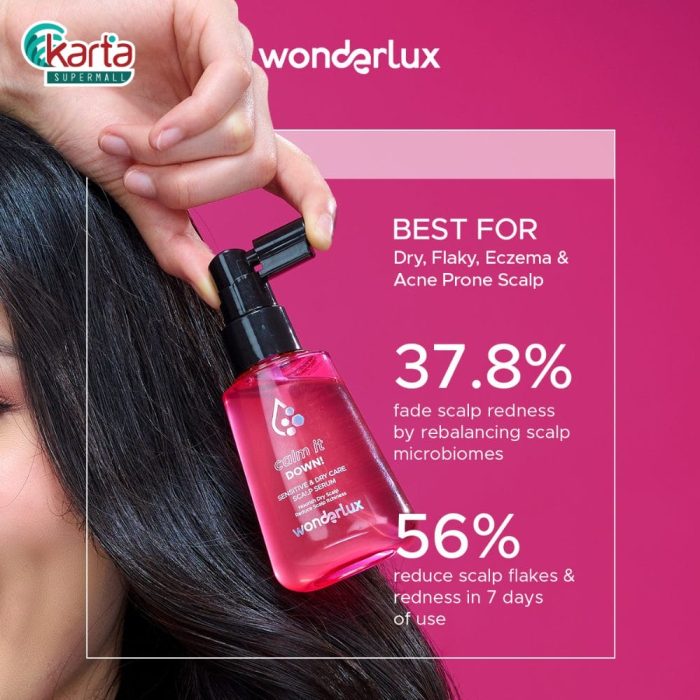 WONDERLUX Sensitive & Dry Care Scalp Serum 75ml (Calm It Down!)
