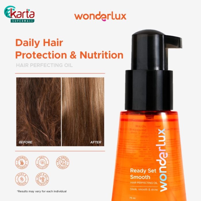 WONDERLUX Hair Perfecting Oil 75 ml (Ready Set Smooth!)