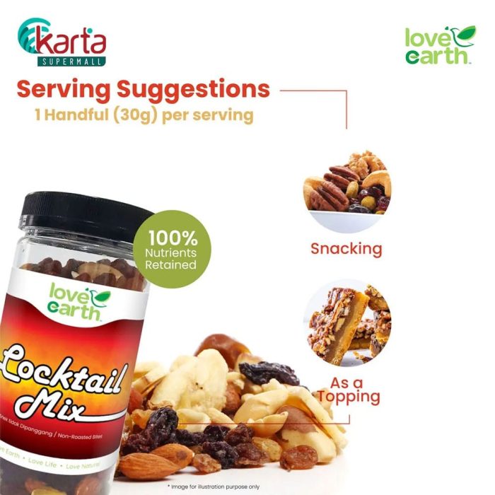 Love Earth Natural Cocktail Mix 170g 2-pc Bundle  (Clearance Sale : EXP FEB 2026)