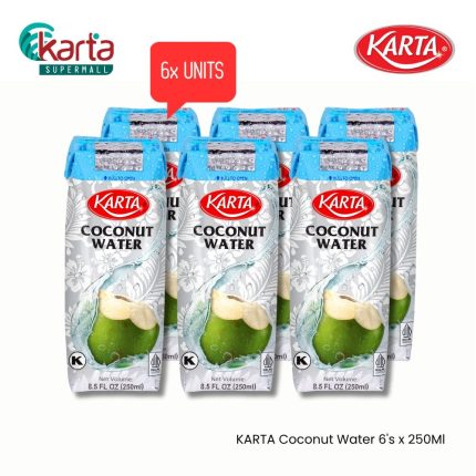 KARTA Coconut Water 250ml x 6 units