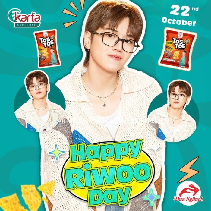 TOSTOS Tortilla Chips Korean BBQ 145g BoyNextDoor 2-pack Bundle (Limited Edition)