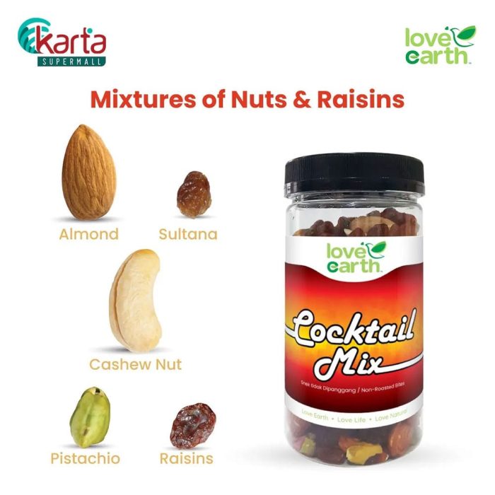 Love Earth Natural Cocktail Mix 170g 2-pc Bundle  (Clearance Sale : EXP FEB 2026)