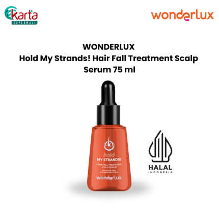 WONDERLUX Hair Fall Treatment Scalp Serum 75ml (Hold My Strands!)